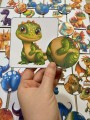 Dzień Dinozaura - Dopasuj Kółeczka 