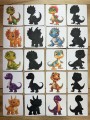 Dzień Dinozaura - Dopasuj Cienie 