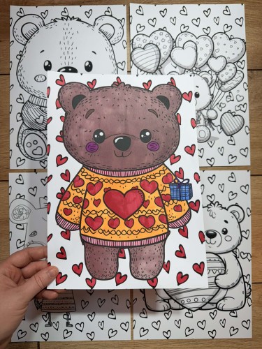 Walentynki - Prace Plastyczny/ Kartki 