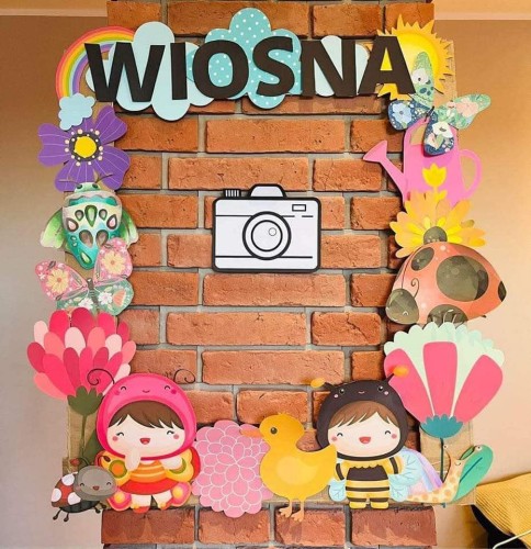 Wiosna/ Pierwszy Dzień Wiosna - Fotobudka/ Ramka do zdjęć