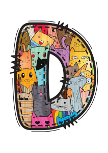 Dzień Kota- Darmowy Napis