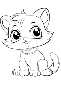 Dzień Kota- Darmowy Szablon Praca Plastyczna/ Kolorowanka