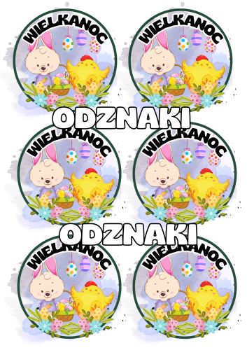 Wielkanoc - Odznaki/ Medale