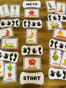 Wiosna Warzywa i Owoce - Gimnastyka / Ścieżka 