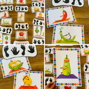 Wiosna Warzywa i Owoce - Gimnastyka / Ścieżka  