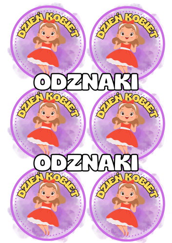 Dzień Kobiet - Odznaki  3