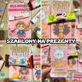 Dzień Kobiet- Szablony na Prezenty