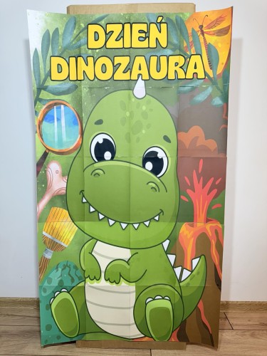 Dzień Dinozaura- Fotobudka XXL/ Plakat 