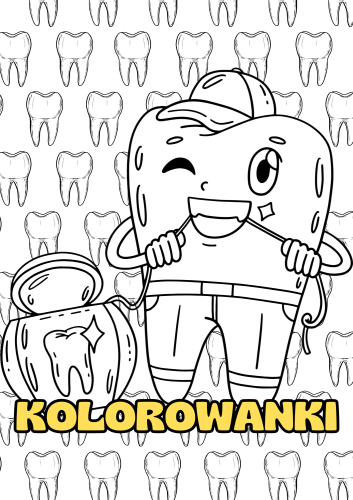 Dzień Dentysty - Kolorowanki