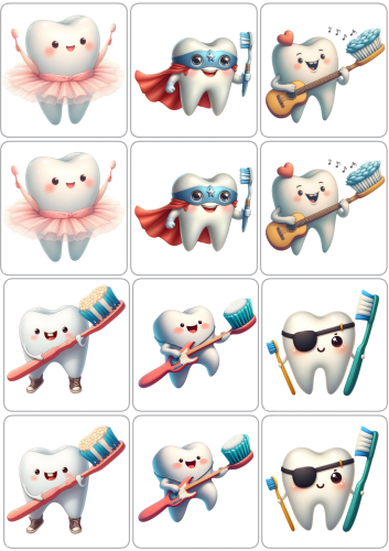 Dzień Dentysty- Ząbki- Memory