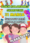 Dzień Kolorowej Skarpetki- Plakat XXL