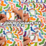 Dzień Kolorowej Skarpetki- Znajdź Skarpetkę na Planszy