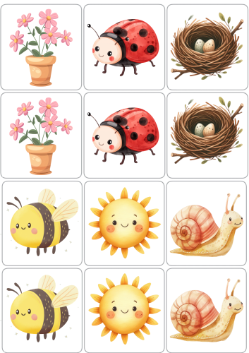 Wiosna/ Pierwszy Dzień Wiosny- Memory