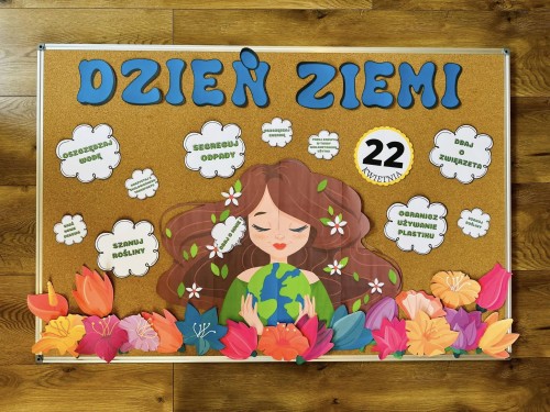 Gazetka (wzór 1 )  - Dzień Ziemi