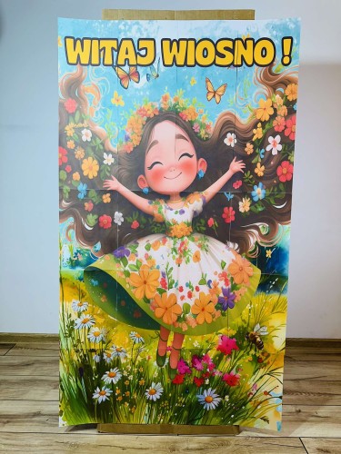 Wiosna/ Pierwszy Dzień Wiosny- Fotobudka/ Plakat XXL 