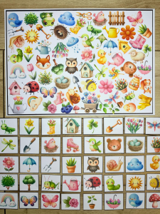 Wiosna- Znajdź Na Ilustracji