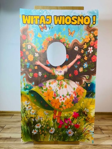 Wiosna/ Pierwszy Dzień Wiosny- Fotobudka/ Plakat XXL  