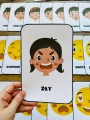 Emocje i Uczucia- Karty z ilustracjami i napisami- Wersja Polska