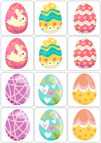 Wielkanoc- Pisanki- Memory