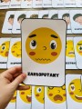 Emocje i Uczucia- Karty z ilustracjami i napisami- Wersja Polska