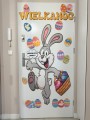 Wielkanoc- Zając na drzwi XXL