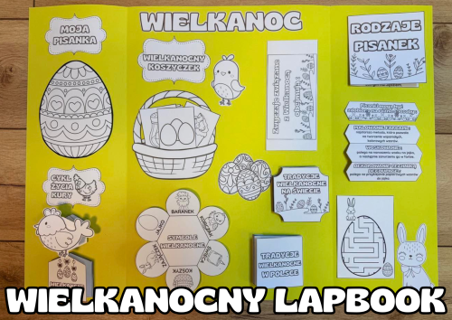 Wielkanoc - Lapbook Wielkanocny 