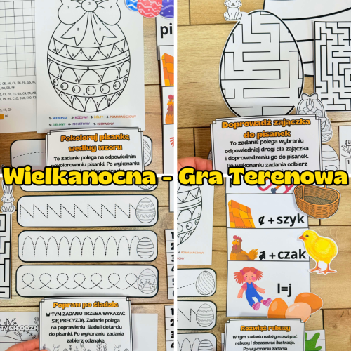 Wielkanoc- Gra Terenowa- Stacje / Punkty Zadaniowe   