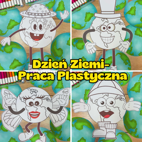  Stwórz Ziemię - Praca Plastyczna - Dzień Ziemi
