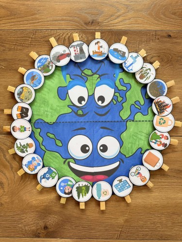 Dopasuj Elementy - Dobre i Złe dla Ziemi- Dzień Ziemi