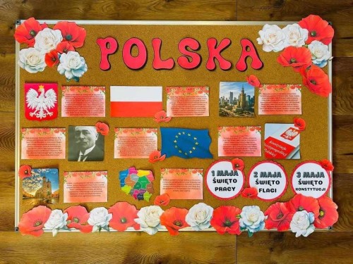 Gazetka ( wzór 2)- Dzień Niepodległości / Święto Konstytucji 3 Maja / Polska  