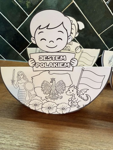 Jestem Polką/ Jestem Polakiem - Praca Plastyczna - Dzień Niepodległości / Święto Konstytucji 3 Maja / Polska 