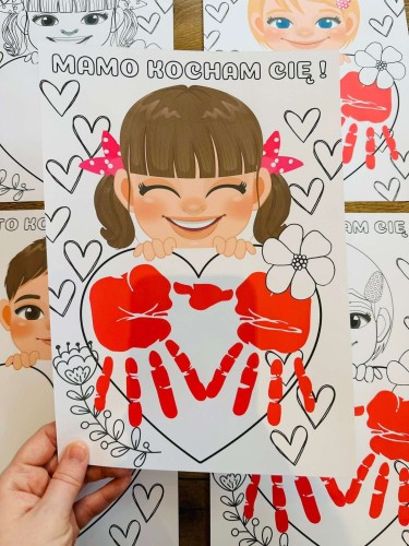  Odbijanie Rączek  - Dzień Mamy i Taty/ Dzień Rodziny 