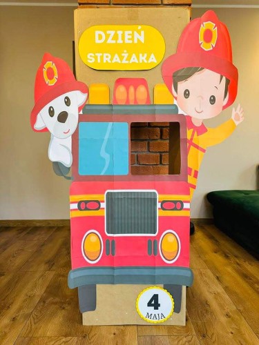 Dzień Strażaka- Wóz Strażacki- Fotobudka XXL