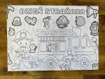 Dzień Strażaka- Kolorowanka XXL