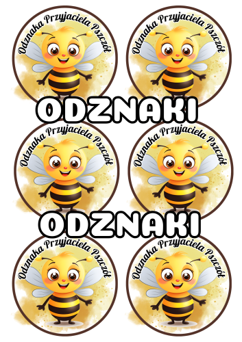 Dzień Pszczoły - Odznaki Przyjaciela Pszczół
