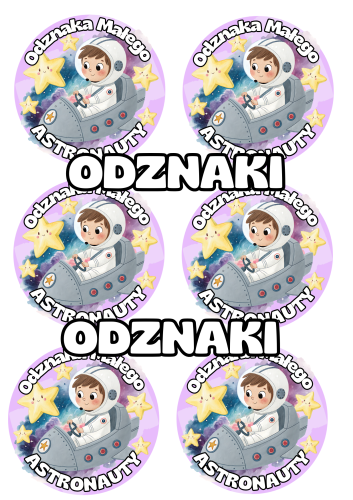 Dzień Kosmosu-/ Kosmos - Odznaki/ Medale dla chłopca i dziewczynki 