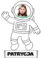 Dzień Kosmosu / Kosmos - Astronauta z możliwością edycji imienia