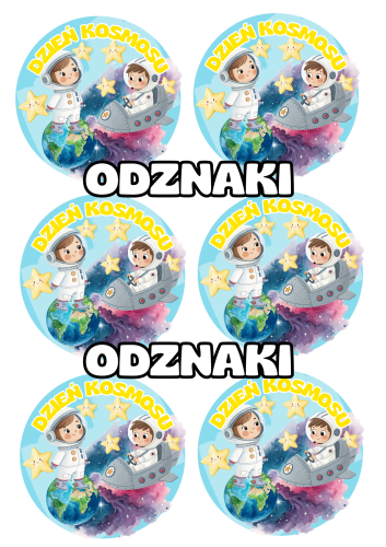 Dzień Kosmosu- Odznaki/ Medale