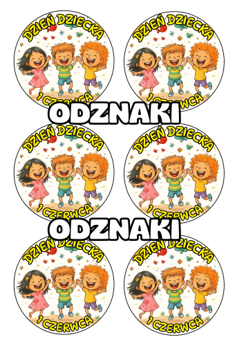 Dzień Dziecka - Odznaki - wersja 2