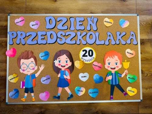 Dzień Przedszkolaka/ Żłobkowicza- Gazetka/ Dekoracje
