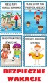 Lato - Bezpieczne Wakacje- kodeks z ilustracjami + materiały 