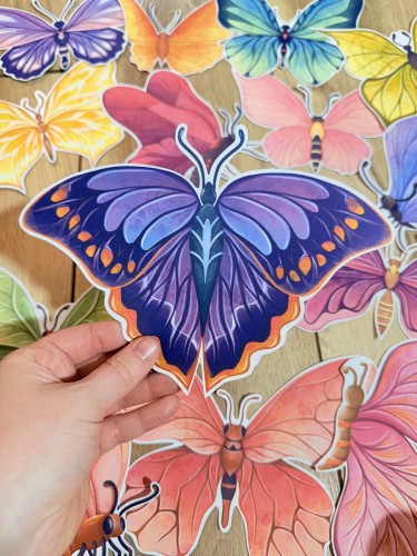 Lato - Motyle Dwustronne/ Dekoracje