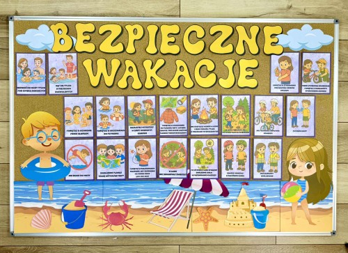 Bezpieczne Wakacje- Gazetka