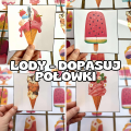 Lato - Lody - Dopasuj Połówki 