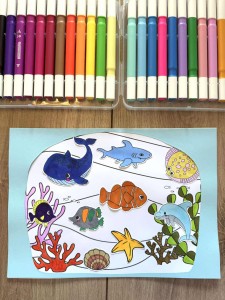 Lato - Ocean 3D - Praca Plastyczna  