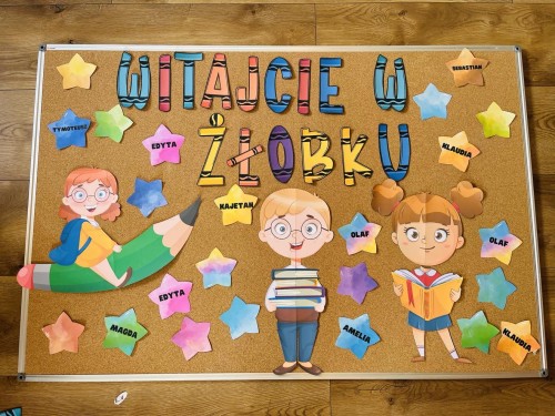 Witajcie w  Żłobku - Gazetka/ Dekoracje- wersja 2   