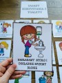 Jesień Kodeks / Zasady korzystania z toalety- ilustracje z opisami  