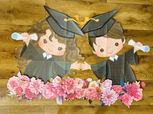 Pasowanie / Rozpoczęcie Roku/ Zakończenie Roku- Ilustracje do Dekoracji- Dzieci 