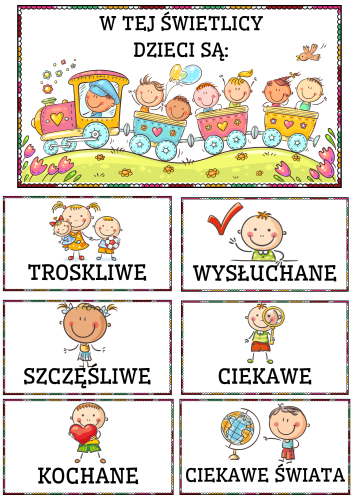 Jesień - W tej klasie/grupie/ sali/ świetlicy dzieci są- tabliczki z napisami ( wersja 1 )  (1)