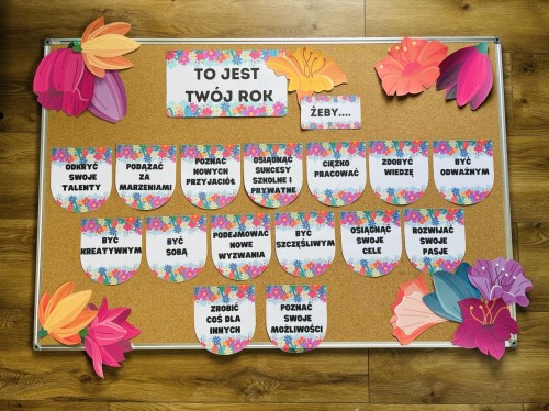 To jest Twój rok, żeby... - Gazetka/ Dekoracje